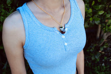 Load image into Gallery viewer, Mal de Ojo Mushie Necklace