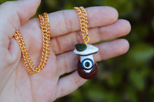 Load image into Gallery viewer, Mal de Ojo Mushie Necklace