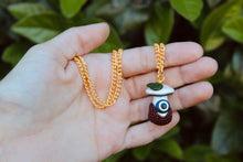 Load image into Gallery viewer, Mal de Ojo Mushie Necklace