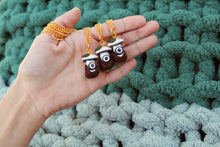 Load image into Gallery viewer, Mal de Ojo Mushie Necklace