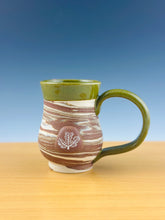 Load image into Gallery viewer, Olive Speckle Marble Mug
