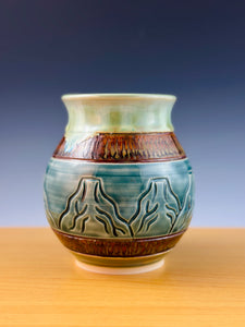 Chattered Andes Vase