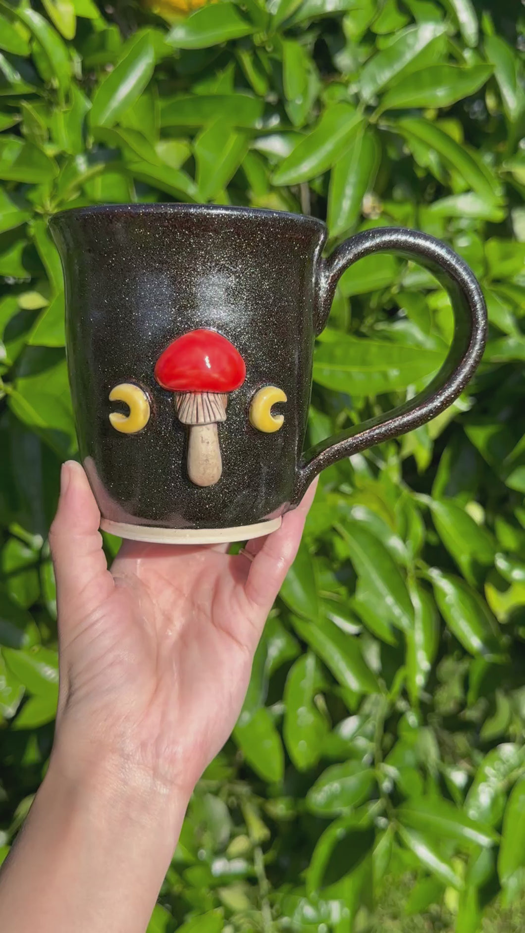 Midnight Mushroom Mug