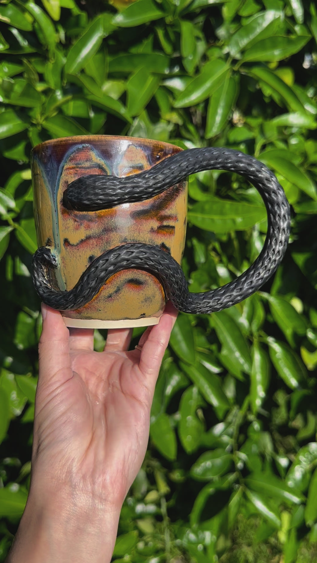 Amber Serpent Mug