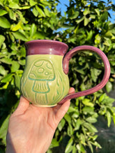 Load image into Gallery viewer, Amanita Carving Mug
