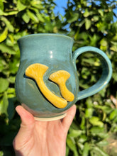 Load image into Gallery viewer, Turquoise Chanterelle Mug
