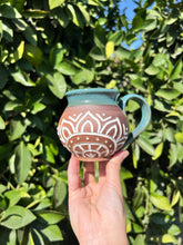 Load image into Gallery viewer, Turquoise Mandala Mug
